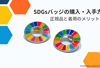 SDGsバッジとは｜つけるメリットと公式品の見分け方を解説のイメージ