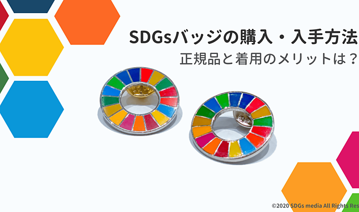 SDGsバッジの購入方法｜つける意味と正規品の見分け方を解説の画像
